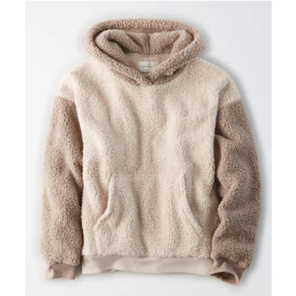 American Eagle Outfitters Tops - American Eagle Sherpa Hoodie